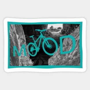 Mountain Biking (MTB) Mood Sticker